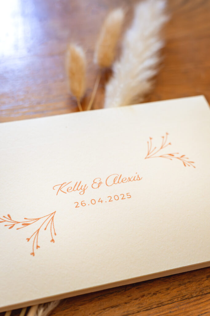 Coffret photo de mariage à Toulouse