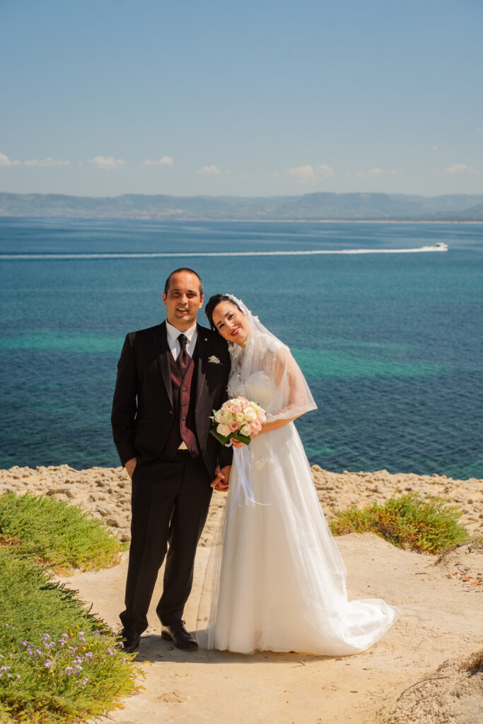 Photographe wedding destination - mariage franco-sarde en Sardaigne à Sassari